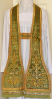 Green Preaching Stole